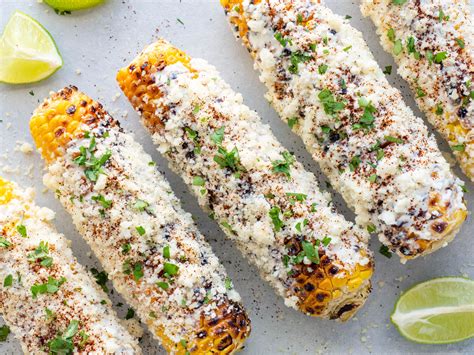 Corn is cooked with jalapeno, chili powder, lime, milk, and butter for a simple side dish. Chili's Mexican Street Corn Recipe : Grilled Mexican Corn ...