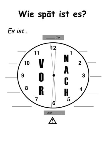 Time zone converter (time difference calculator). Telling the time - German by MFLTeacher1 - Teaching ...