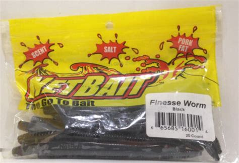 Netbait Finesse Worm Choose Color Discontinued Colors Available