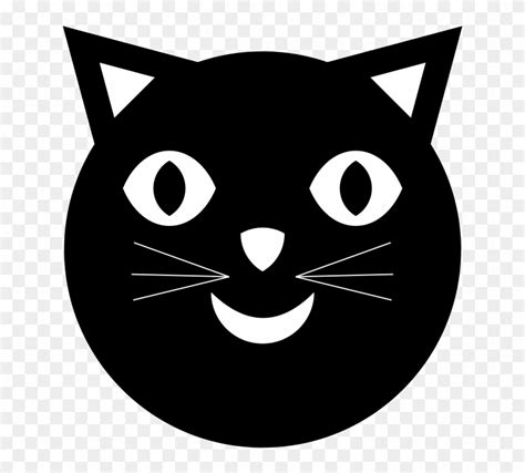 Download Black Cat Face Clip Art Clipart Black Cat Face Png