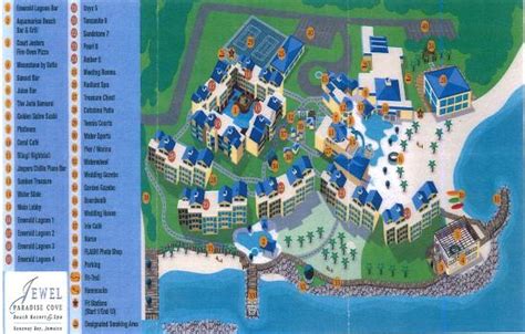 Resort Map May 2015 Picture Of Jewel Paradise Cove Resort And Spa