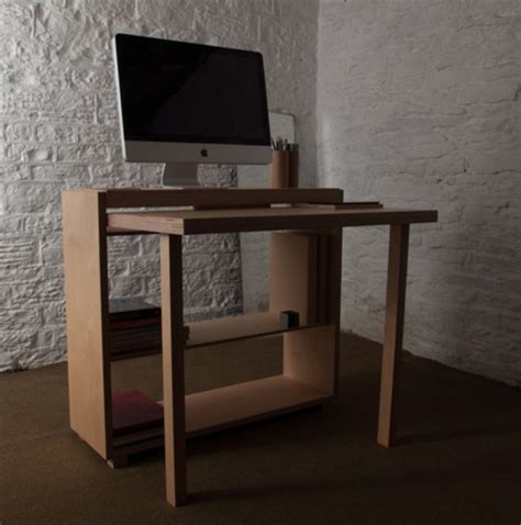 Get 5% in rewards with club o! Drop-Leaf Desk: Small Side Table Converts into Work ...