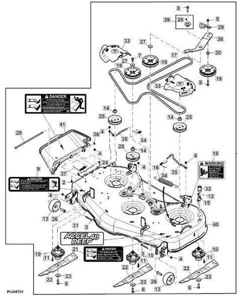 Exploded View Of John Deere 54 Inch Mower Deck Sexiz Pix