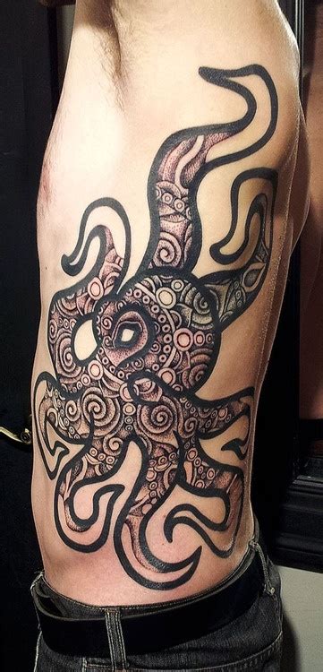 However, these tattoos are darker, and consist of more shading compared to celtic tattoos, even though the designs may be tiny but are similar. 10 Interesting Tribal Octopus Tattoos | Only Tribal