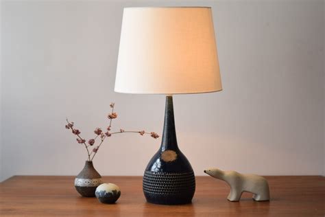 Blue Scandinavian Table Lamp By Per Linnemann Schmidt For Palshus