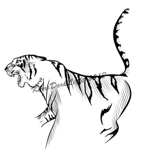 Tiger Tattoo By Kirasdarklight On Deviantart