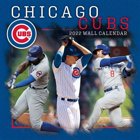 2022 Chicago Cubs Calendars Sports