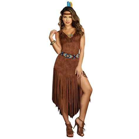 Native Indians Princess Goddess Of Tribe Role Playing Costume Cosplay Christmas Halloween