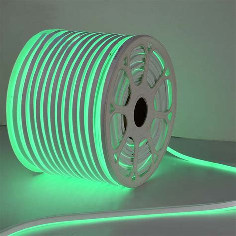 100ft Rgb Led Neon Rope Light Multicolor Dc 12v Ip67 Tekhol Flexible