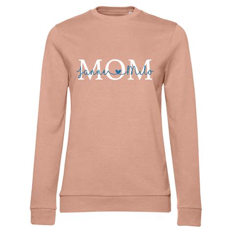 Mom Sweatshirt With Names Nameonit