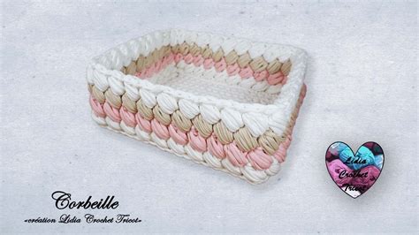 Youtube Lidia Crochet Tricot Tutoriel De Panier En Crochet Crochet