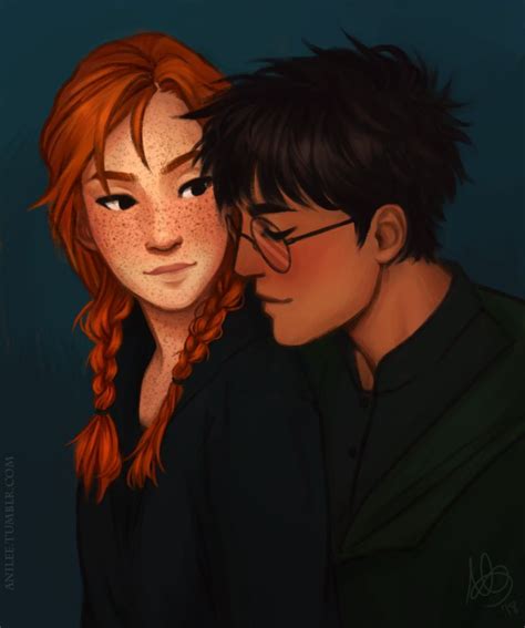 Harry And Ginny By Annikaleigh16 On Deviantart Harry And Ginny Harry