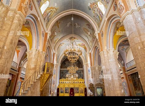 Saint George Greek Orthodox Cathedral Downtown Beirut Lebanon Stock