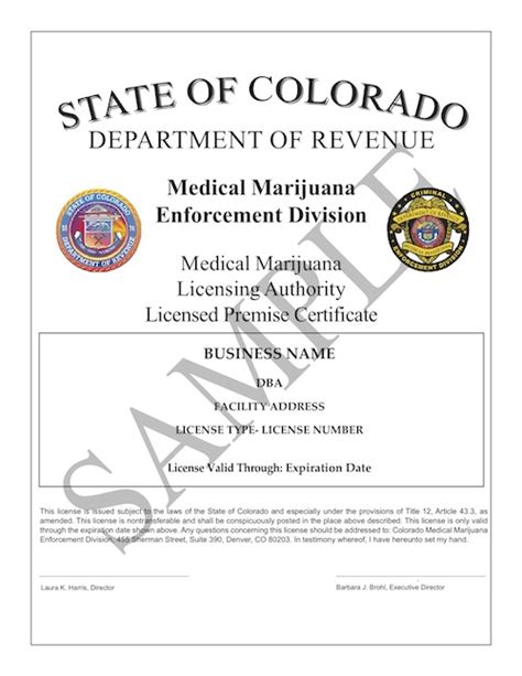 If you applied online you will not receive a card in the mail. Colorado Medical Marijuana Dispensaries: 266 Licensed, 272 Pending