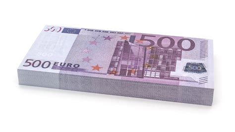 Euro spielgeld, scheine und münzen, wie echt. Cashbricks® Spielgeld €500 Scheine (75% Größe) | 25% ...