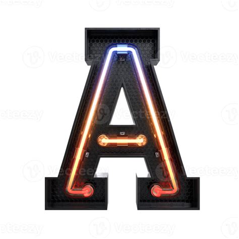 Neon Light Alphabet 8506146 Png