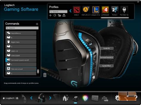 Ultimate control for pc gaming. Logitech G633 Artemis Spectrum RGB 7.1 Surround Gaming ...