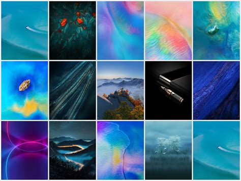 Huawei Mate 20 Stock Themes And Wallpapers