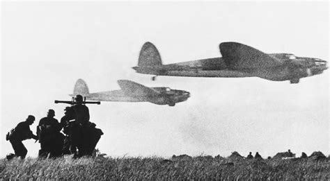 Luftwaffe Fighters Gun Down Allied Bombers Desperate Bid For Victory