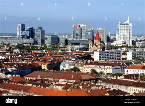 Wien, Austria, Europe, Blick über die Hauptstadt Wien in Österreich Stockfoto, Bild: 32994669 ...
