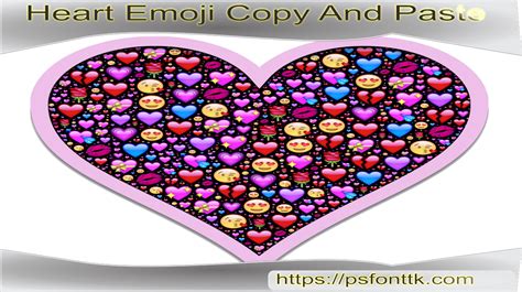 Heart Emoji Copy And Paste Psfont Tk