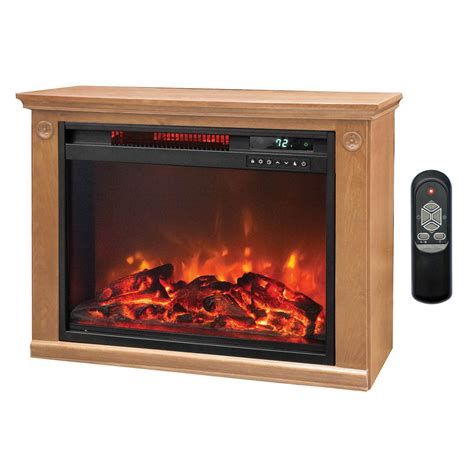 Lifesmart Fp1008 1500 W Portable Electric Infrared Quartz Fireplace