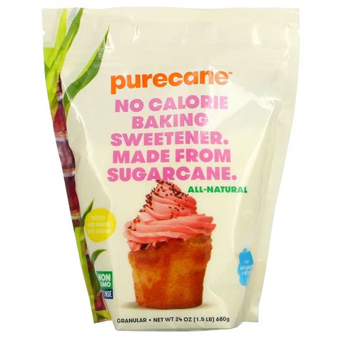 Purecane No Calorie Baking Sweetener 24 Oz 680 G
