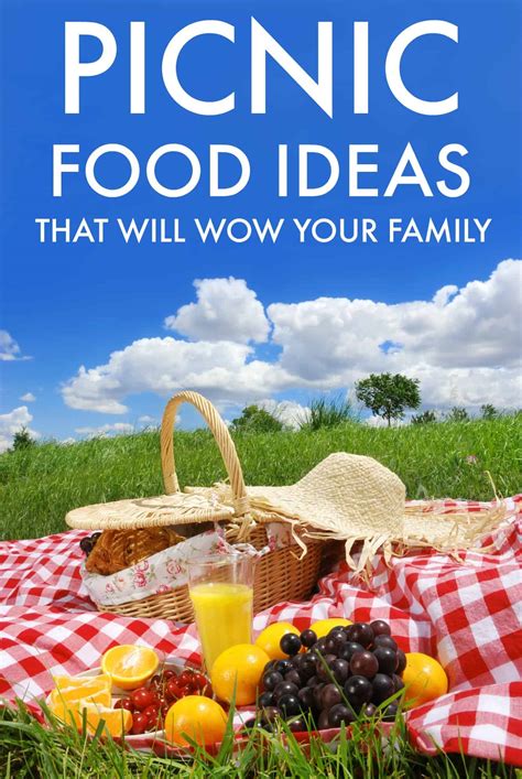 From breakfast picnics to the traditional family lunch picnic.we make it easy to do it today! Picnic Food Ideas That Will Wow Your Family - Simply Stacie
