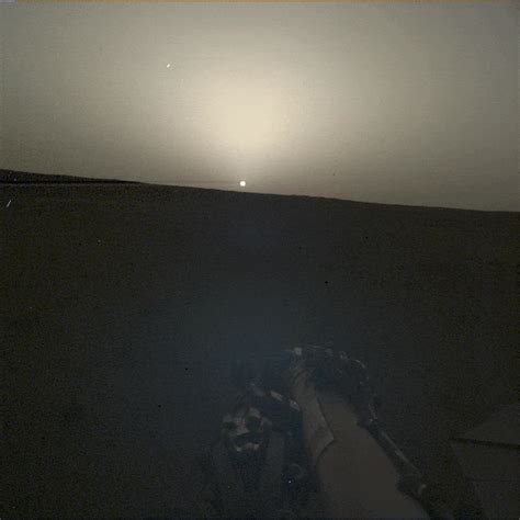 Insight Captures A Martian Sunrise And Sunset Nasa Mars Exploration