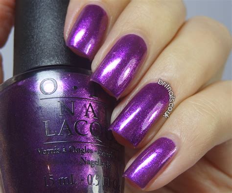 Opi Purple Iscious Special Edition Polish Swatches Brit Nails