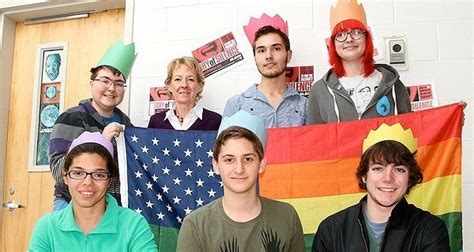 High School Gsa Celebrates National Coming Out Week By Recruiting