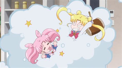 Sailor Moon Crystal Act 27 Part 2 Chibiusa And Usagi Fighting