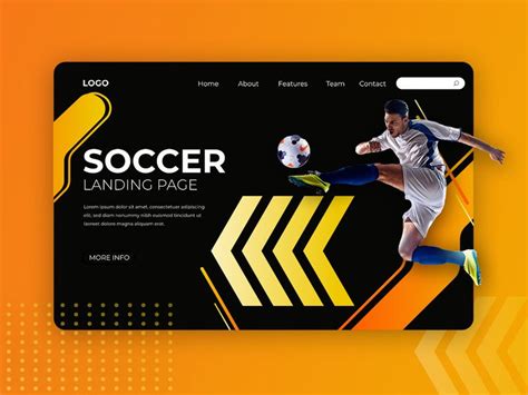 soccer landing page landing page soccer landing