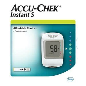 Accu Chek Instant S Blood Glucose Meter Kit No Test Strips Diabetes