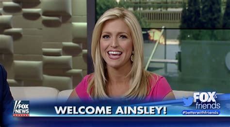 Ainsley Earhardt Welcomed At Fox And Friends Tvnewser