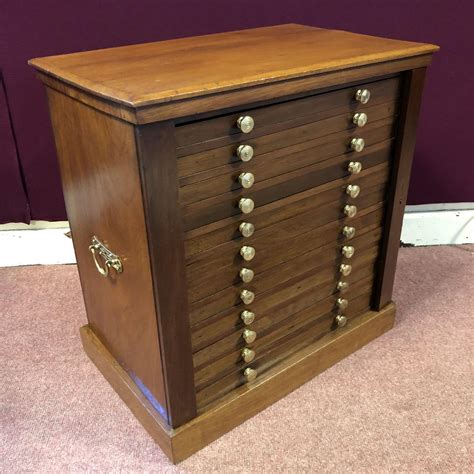 Victorian Coin Collectors Cabinet - Antique Chest of Drawers - Hemswell ...