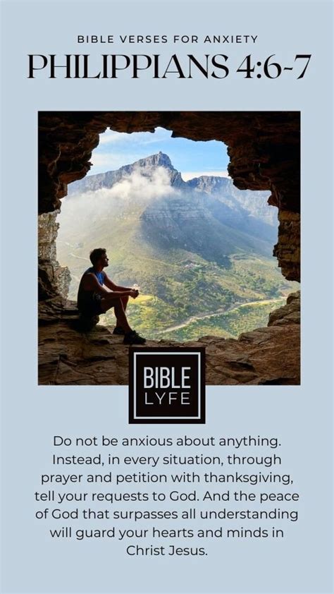 Bible Verses For Anxiety — Bible Lyfe