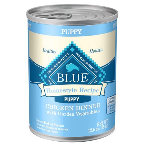 Treats™ members spend $75+ & save $25 on select big brand products w/ code bigbrands25. Blue Buffalo Homestyle Recipe Natural Puppy Wet Dog Food ...