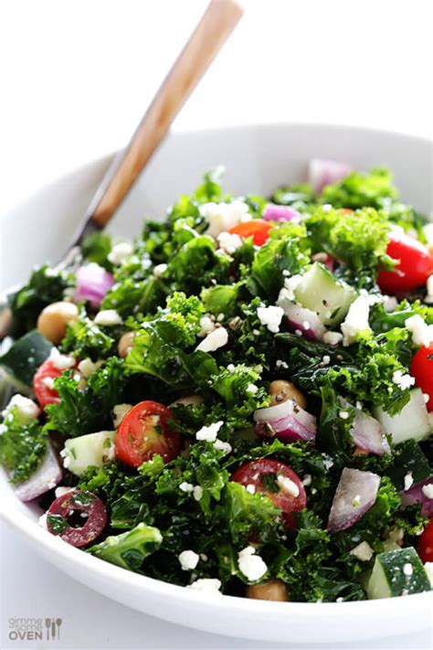 Chopped Kale Greek Salad Gimme Some Oven