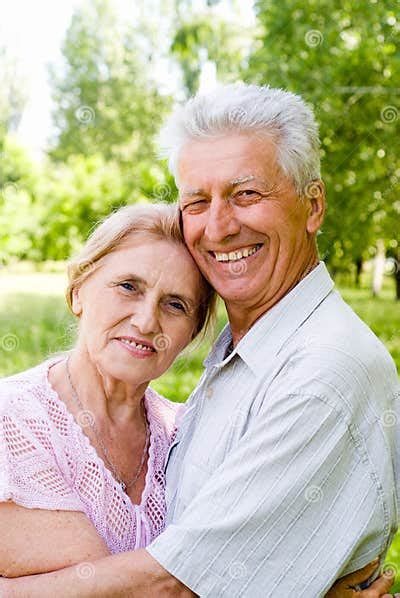 Cute Old Couple Stock Image Image Of Nice Emotions 20128975