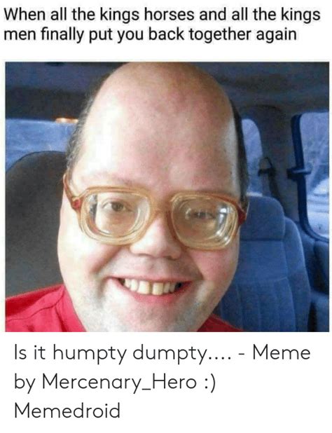 Humpty Dumpty Egg Head Meme