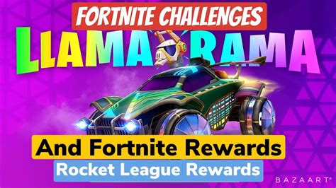 Playing Rocket League Fortnite Challenges Youtube