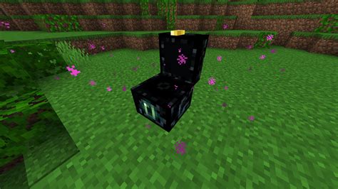 Obsidian Ender Chest Bedrock Tweaks Minecraft Texture Pack
