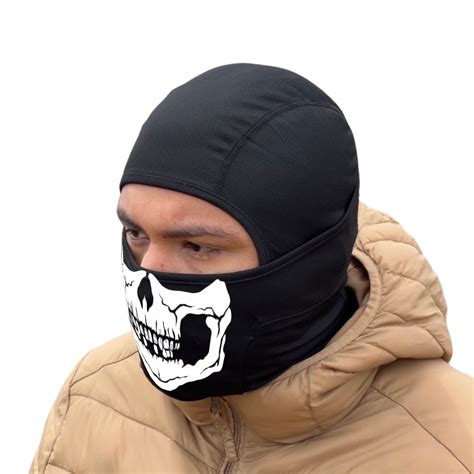 Cod Ghost Lightweight Premium Dri Fit Balaclava Ski Face Mask Etsy