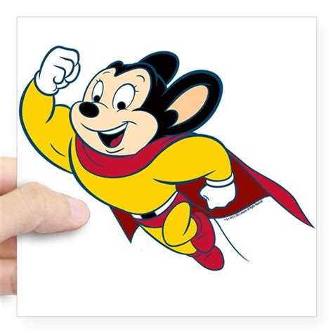 Mighty Mouse 14 Sticker By Jwphotoarts