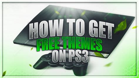 How To Get Free Themes On Ps3 For Free Cfw And Ofw Youtube