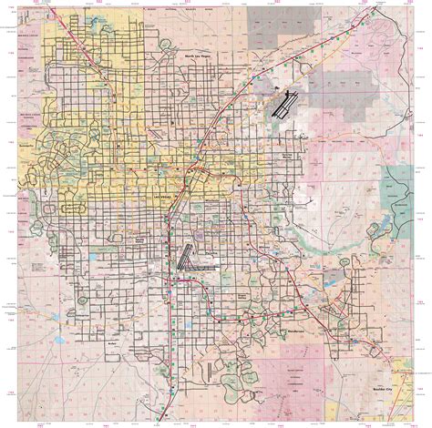 Search and share any place, find your location, ruler for distance measuring. Greater Las Vegas Regional Metropolitan Area Wall Map