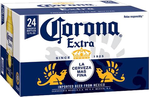 Download Corona Extra Lager Beer Case Of - Corona Extra 6 Pack Bottles png image