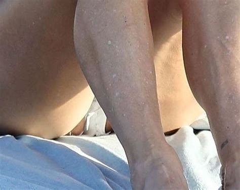 Jane Flemming Is Looking Great As She Sunbathes On Bondi Beach
