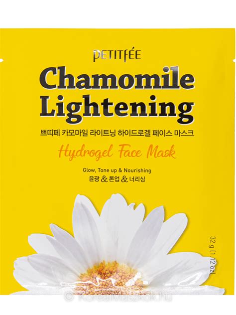 Petitfee Chamomile Lightening Hydrogel Face Mask Kamilla Hidrog L Maszk
